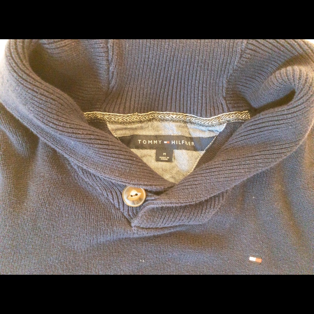 🇺🇸 TOMMY HILFIGER Men's Sweater SZ M - Picture 2 of 3